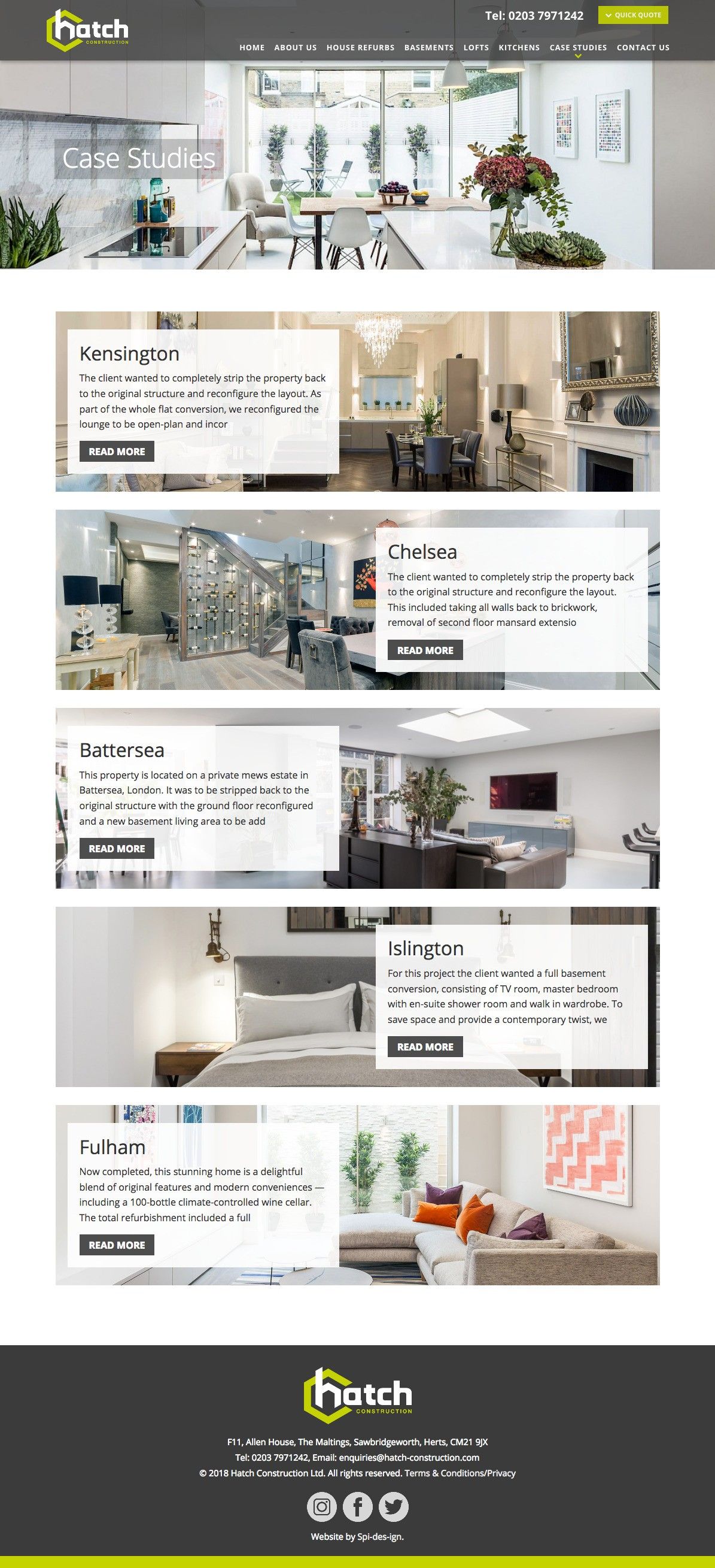 Website Design and Development